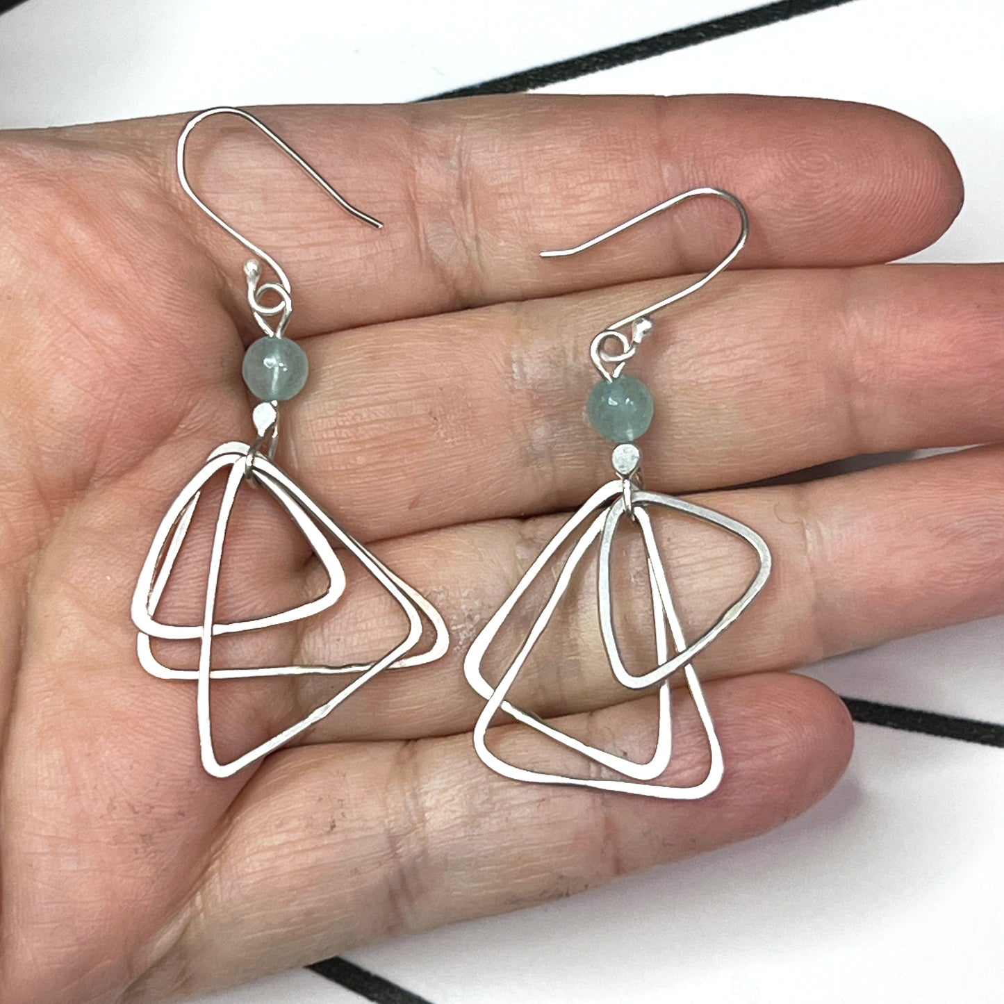 Triangle Tangle Earrings