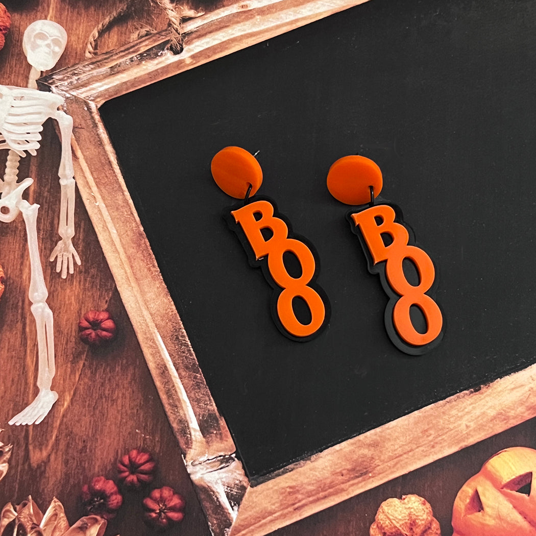 BOO Earrings with Post