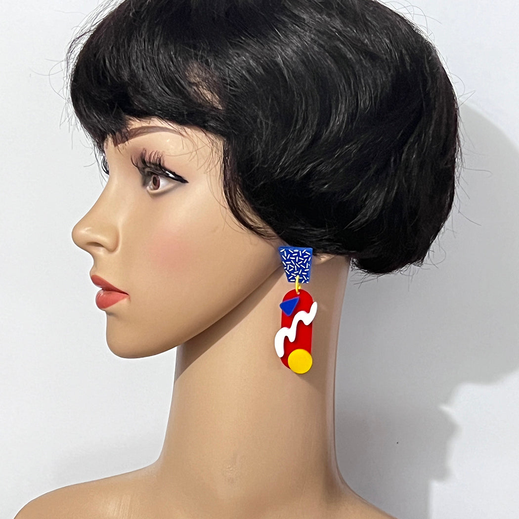 Memphis Party Earrings