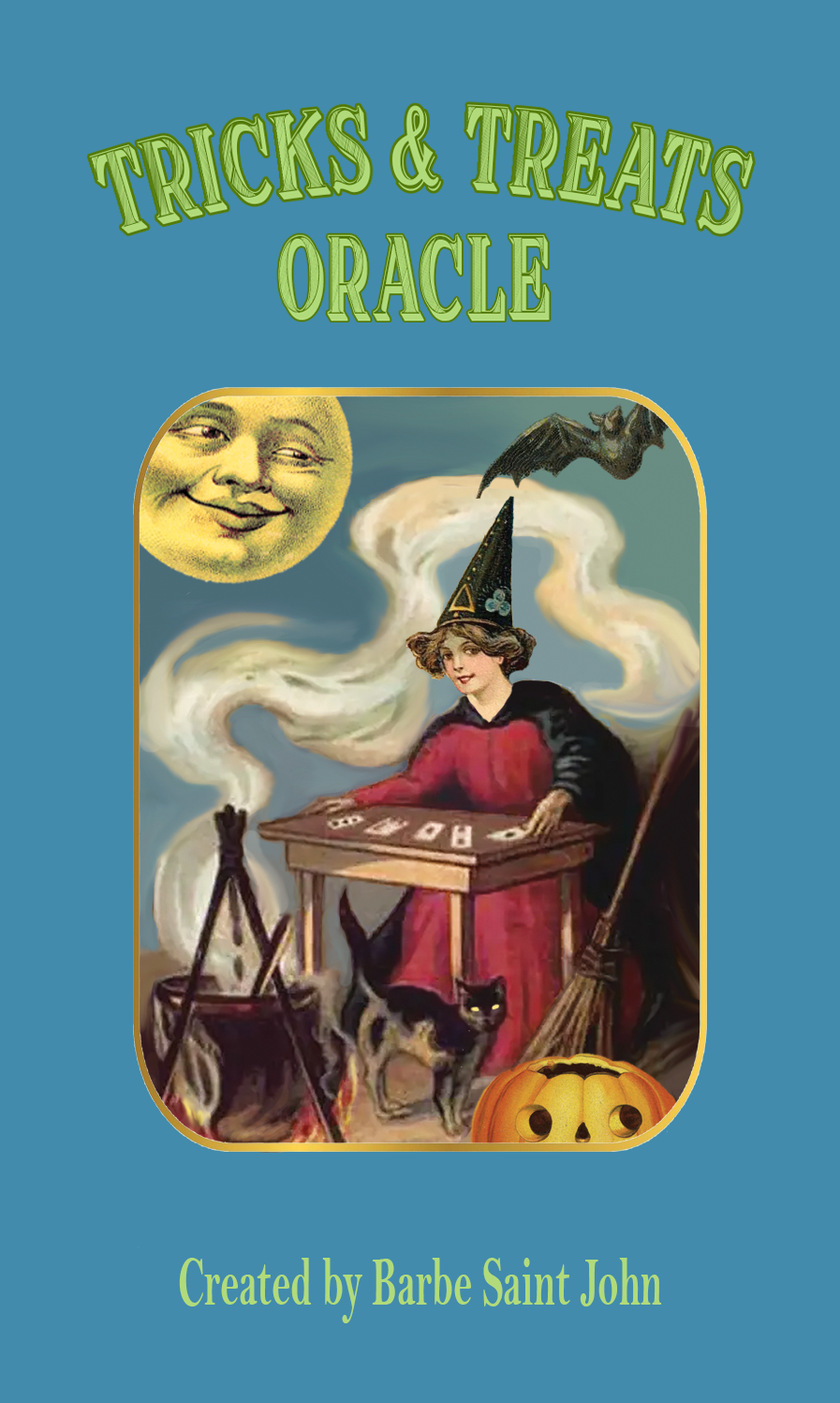 Tricks & Treats Vintage Halloween Oracle Deck from Barbe Saint John