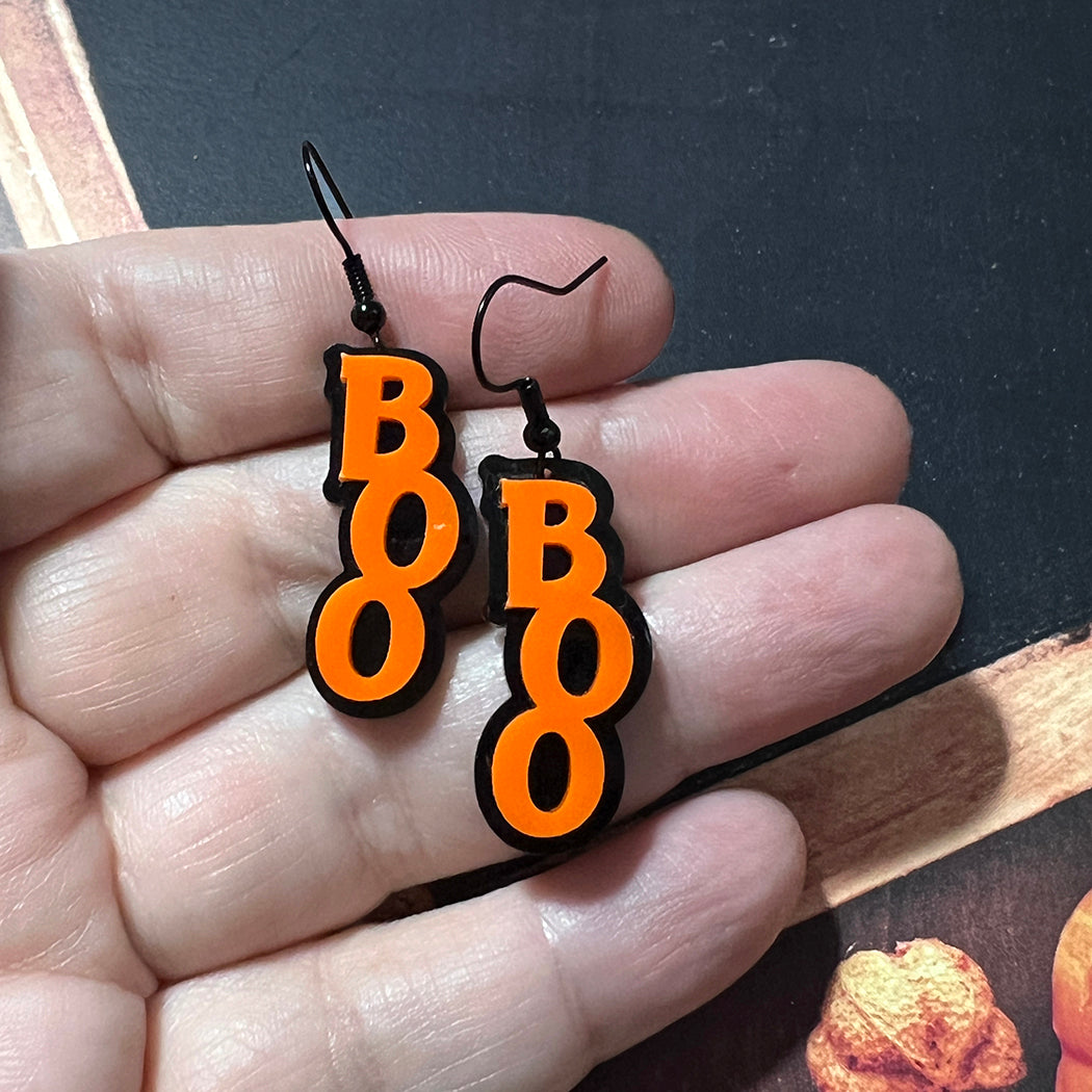 Small BOO Earrings