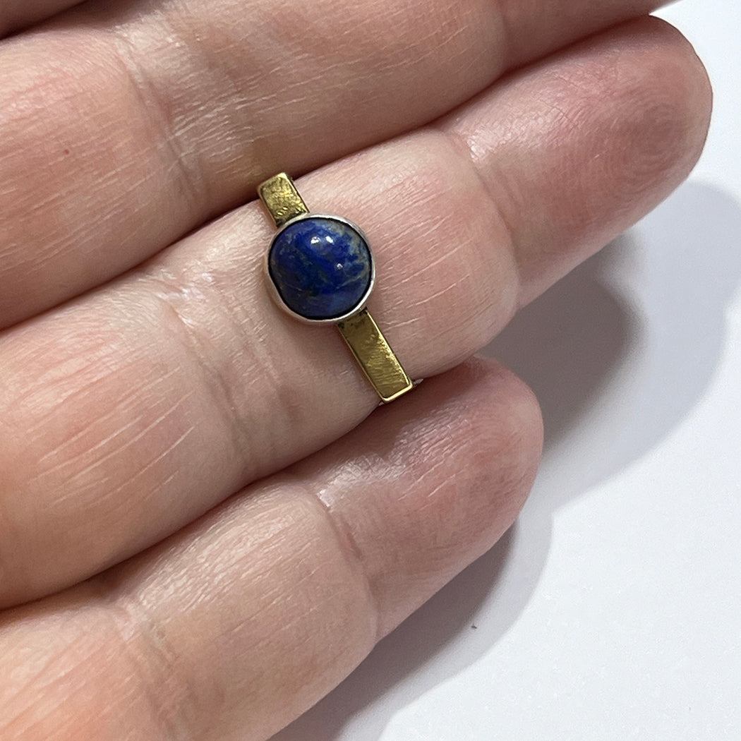 Square Lapis Ring - AS IS