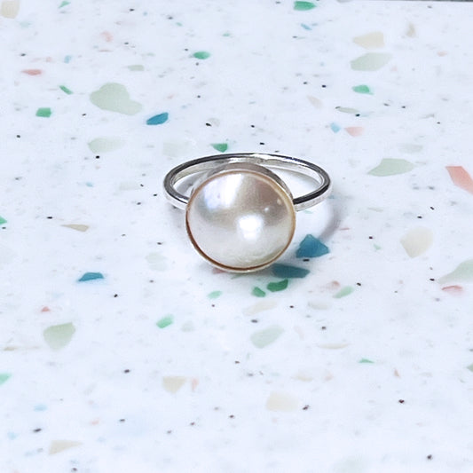 Pearl Ring size 7 1/4