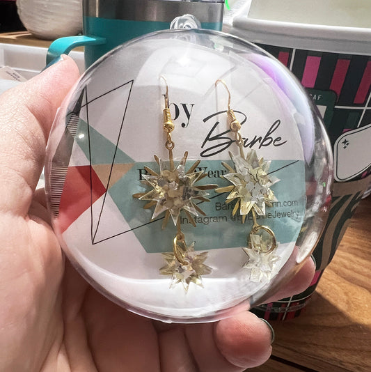 Starburst Ornament earrings