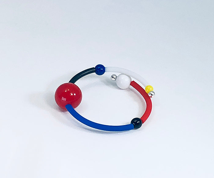Bauhaus Wrap Bracelet in Multi
